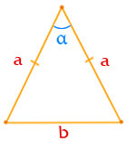 Площадь прямоугольного треугольника по боковым сторонам и углу между ними